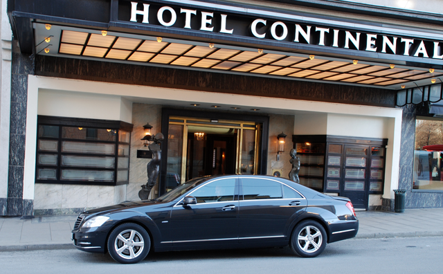 Airport transportation from Hotel Continental Oslo