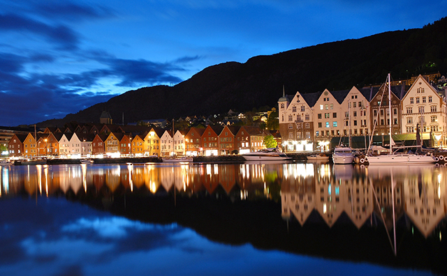 Sightseeing in Bergen, Norway