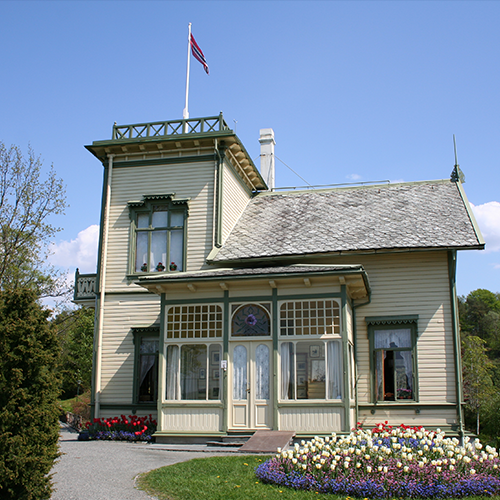 Edvard Grieg`s Home outside of Bergen